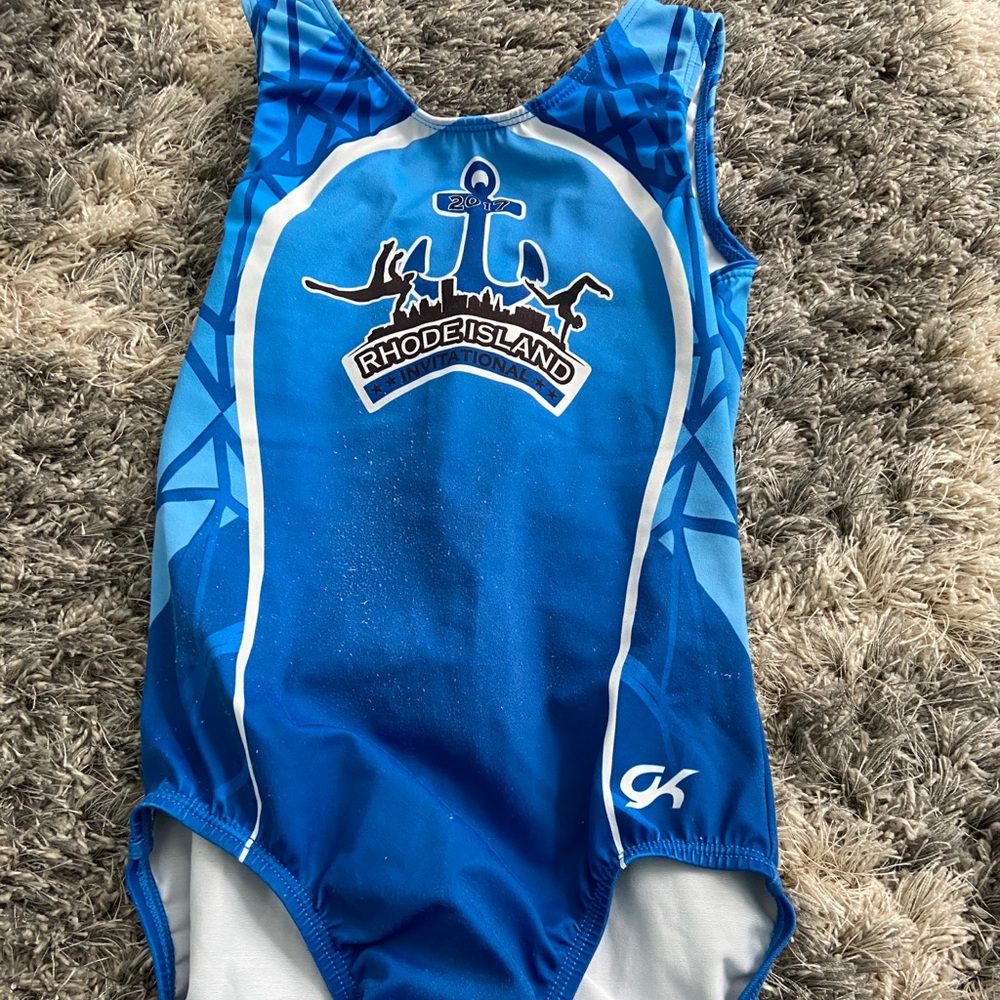 GK girls gymnastics leotard